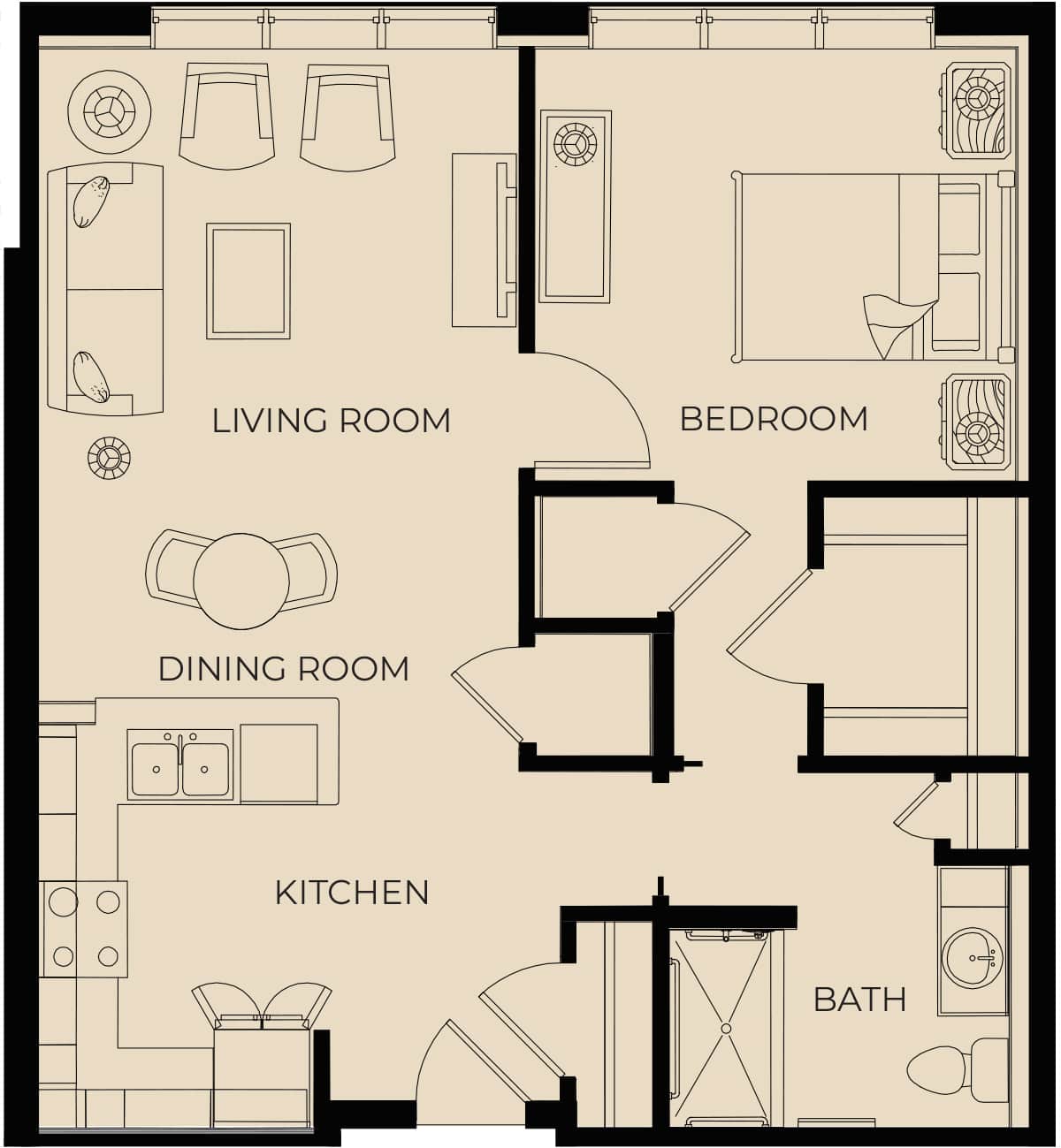 Independent Living Floor Plan