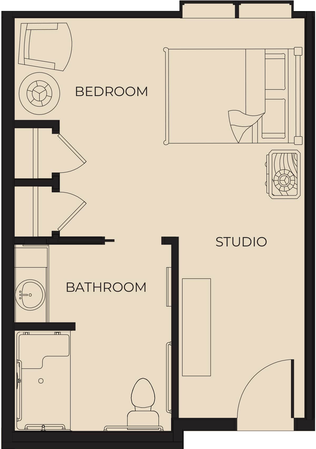 Memory Care Floor Plan