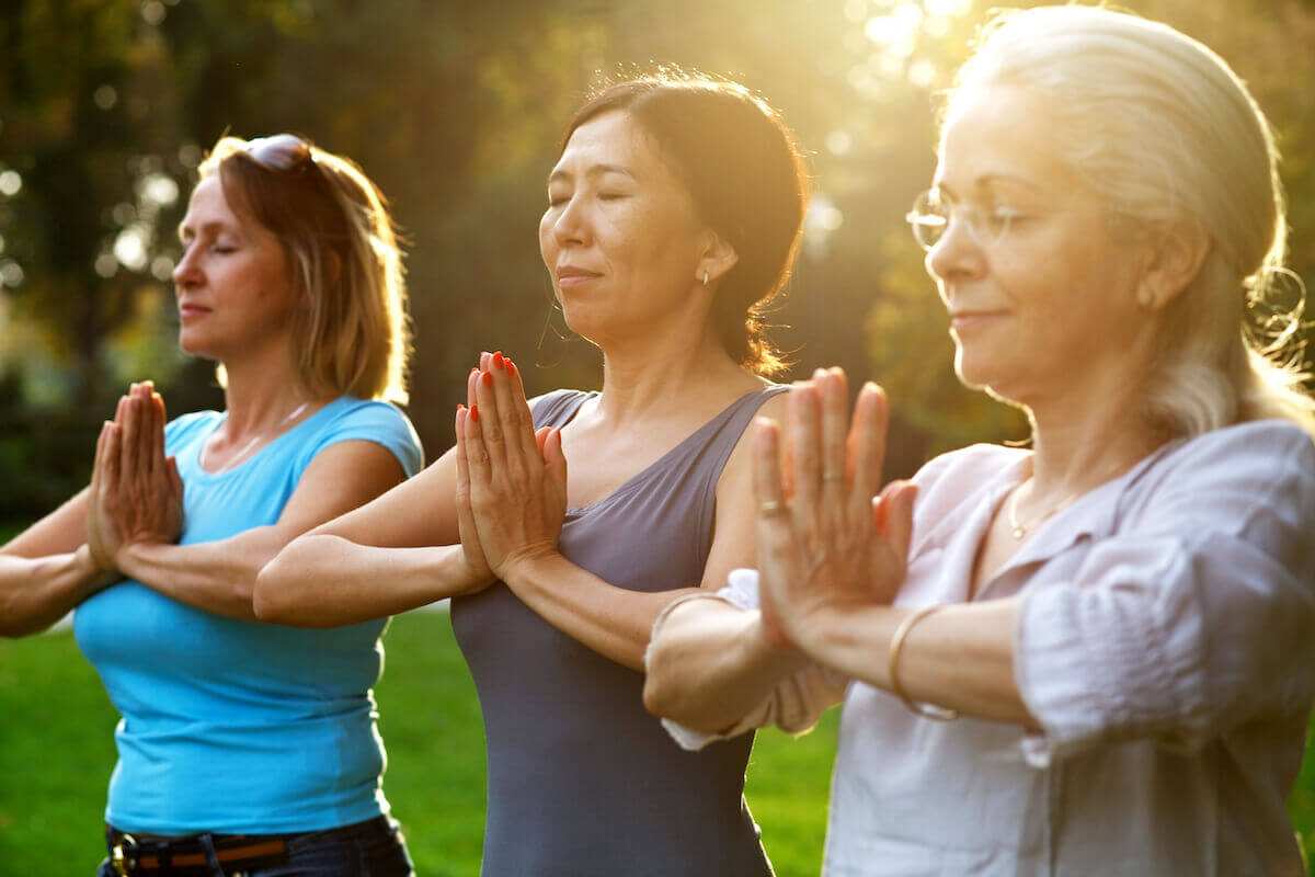 Namaste Healthy: A Basic Guide to Yoga for Seniors