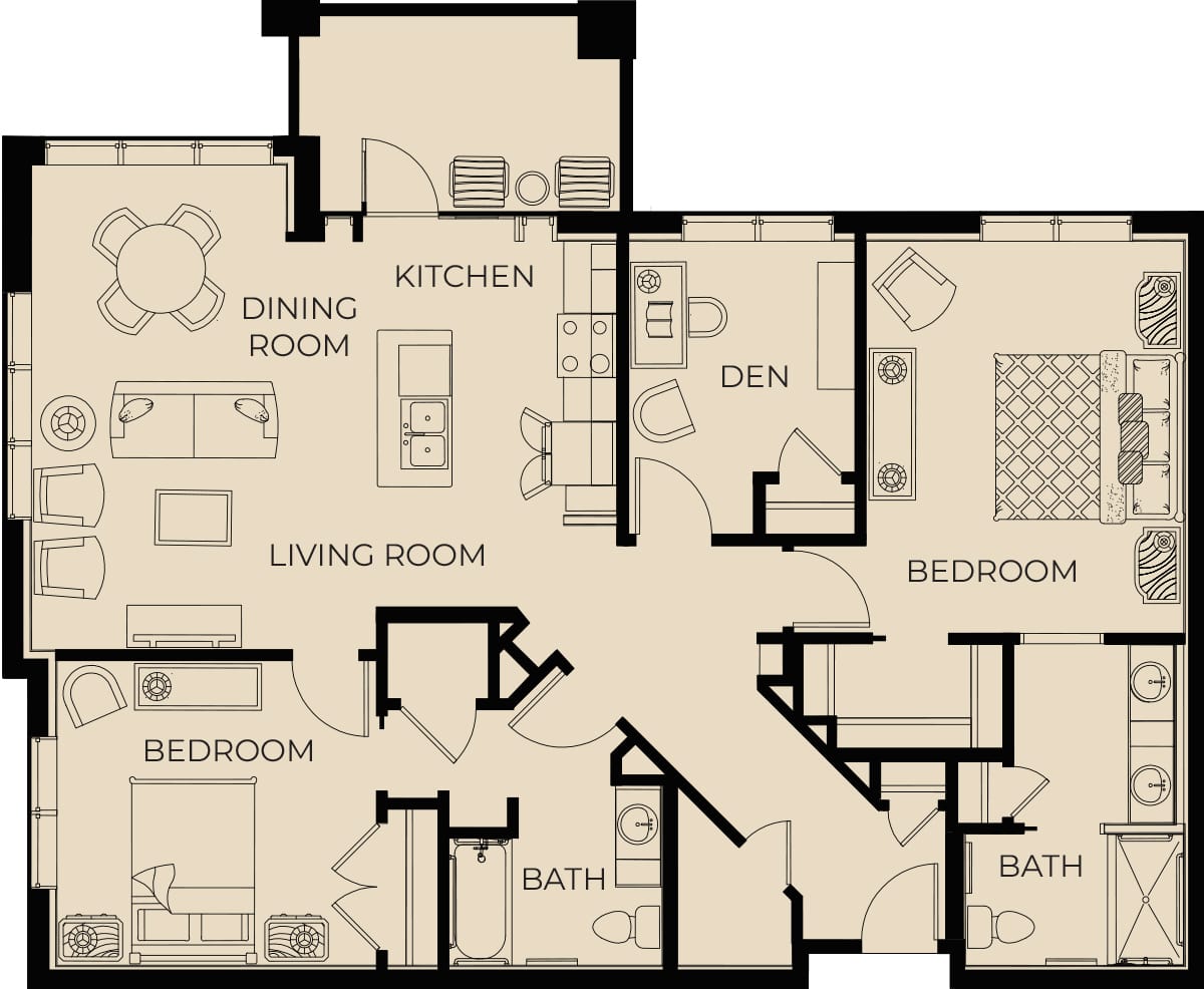 Independent Living Floor Plan