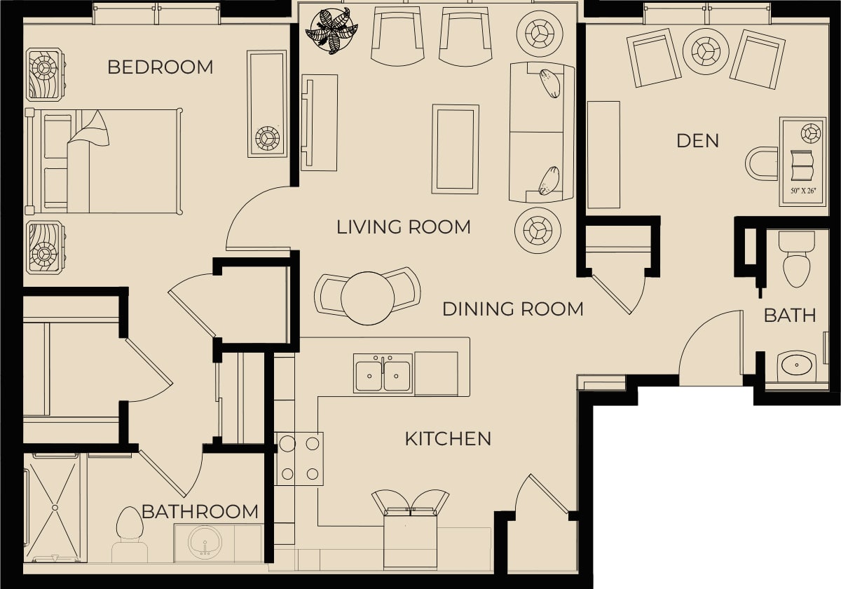 Independent Living Floor Plan