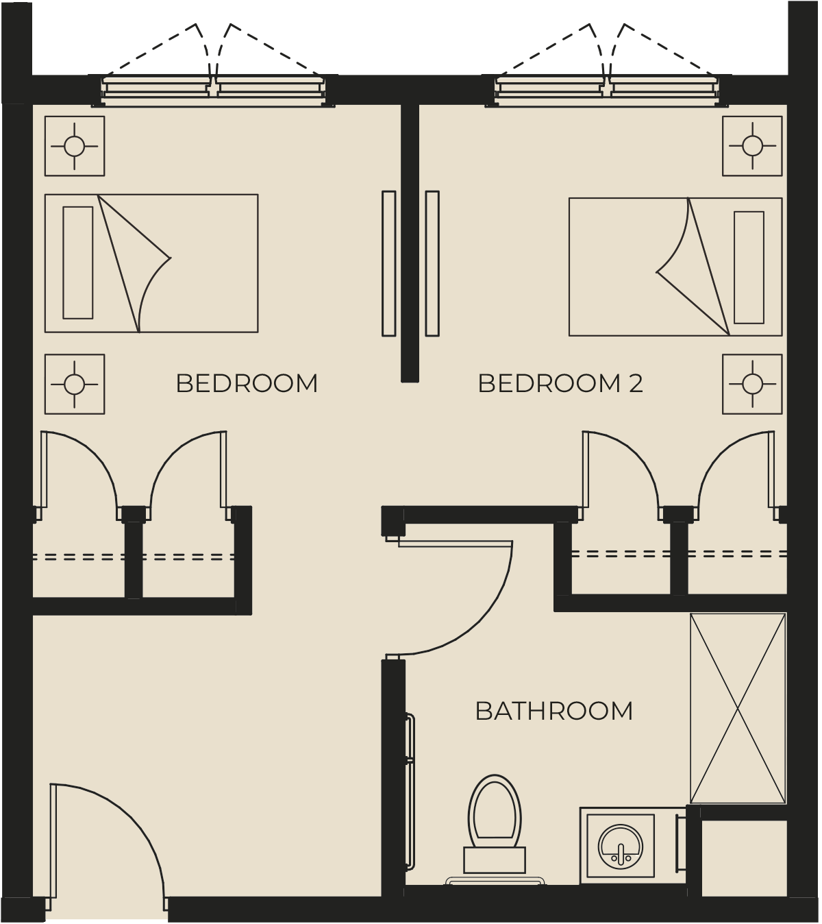 Memory Care Floor Plan