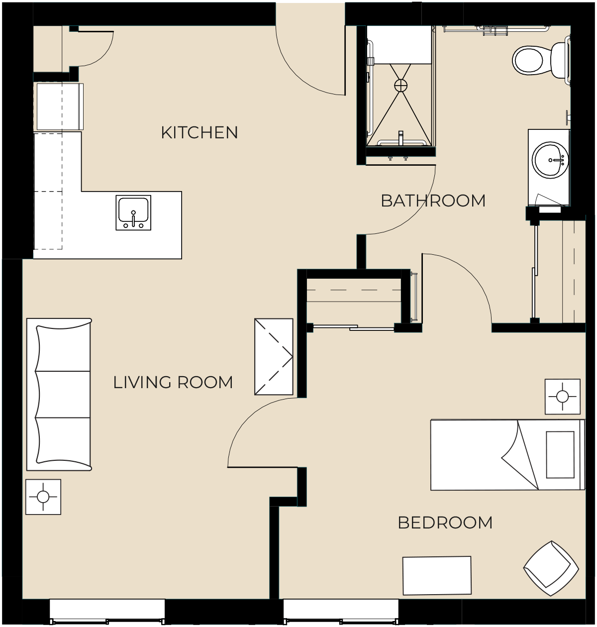 Assisted Living Floor Plan