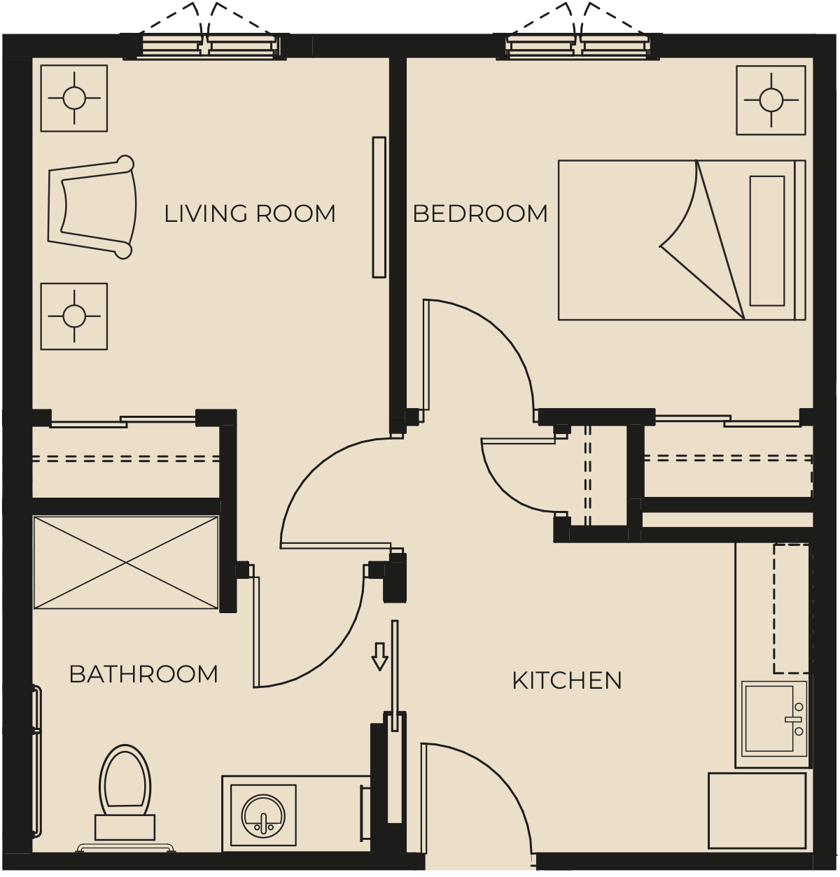 Assisted Living Floor Plan