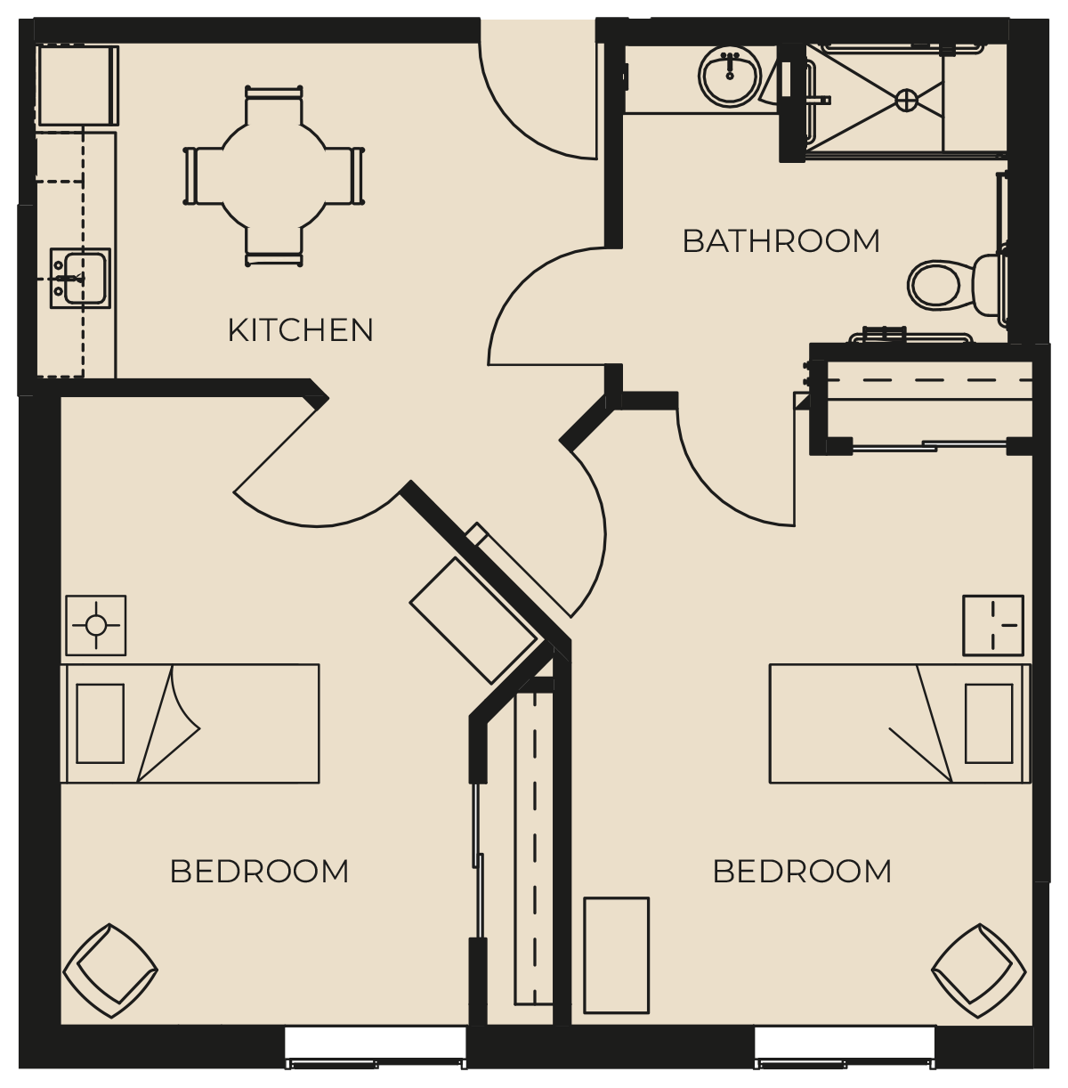 Assisted Living Floor Plan