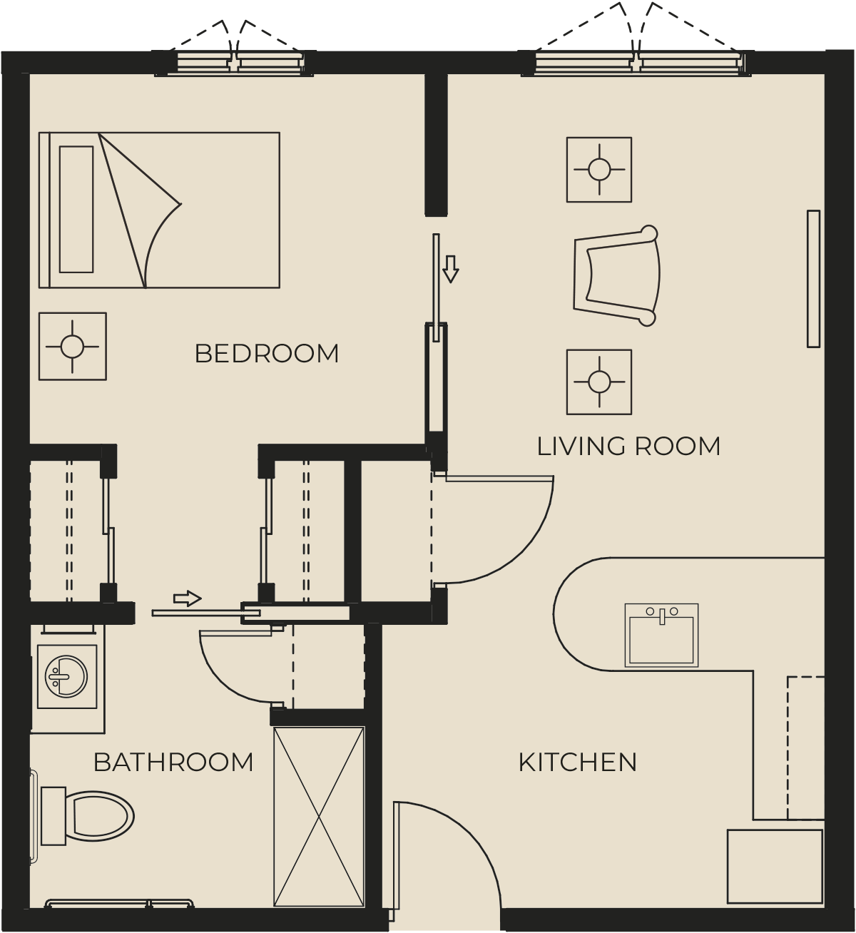 Assisted Living Floor Plan