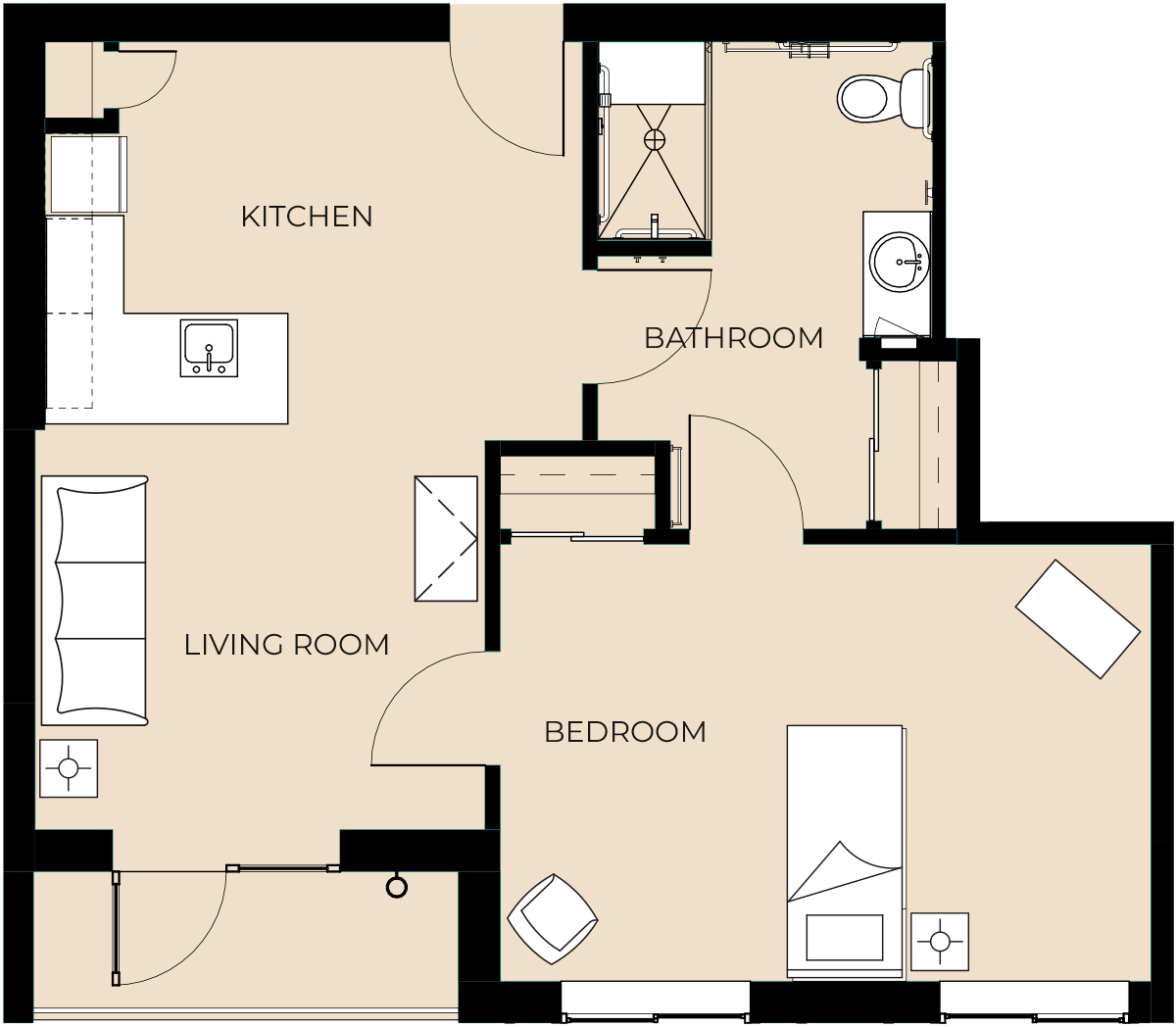 Assisted Living Floor Plan