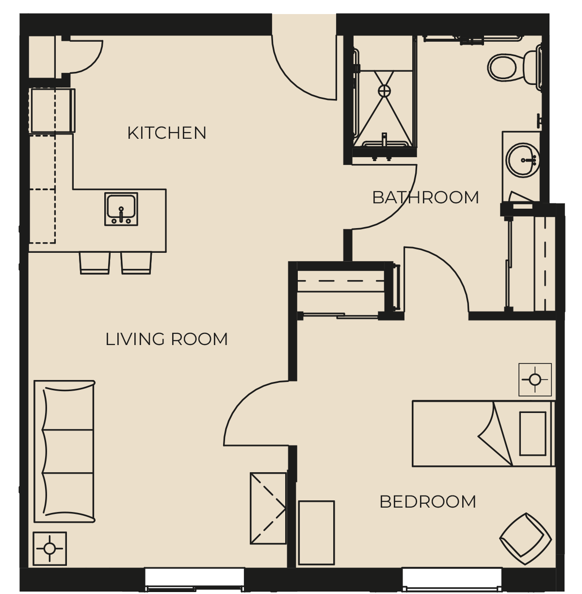 Assisted Living Floor Plan