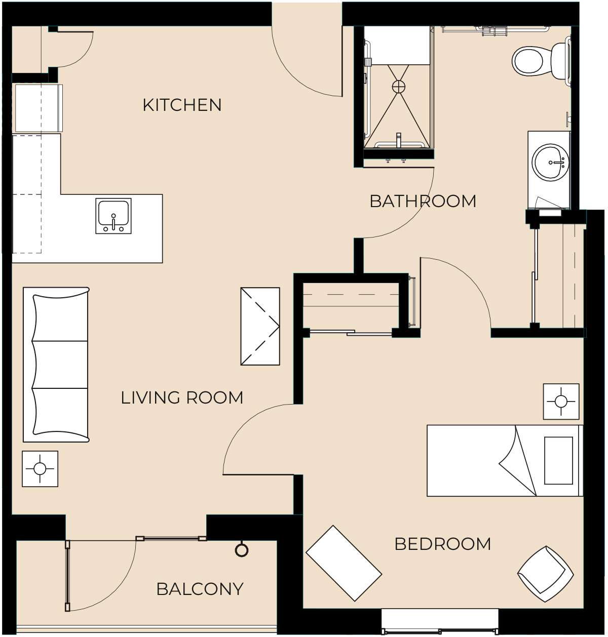 Assisted Living Floor Plan