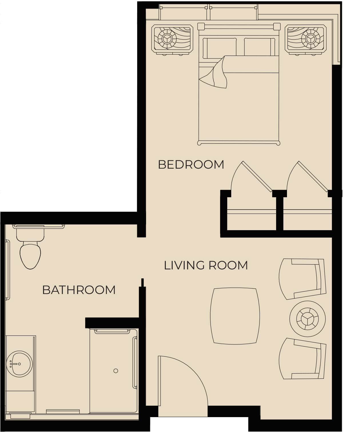 Memory Care Floor Plan