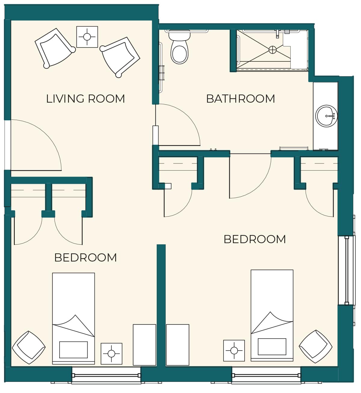 Memory Care Floor Plan