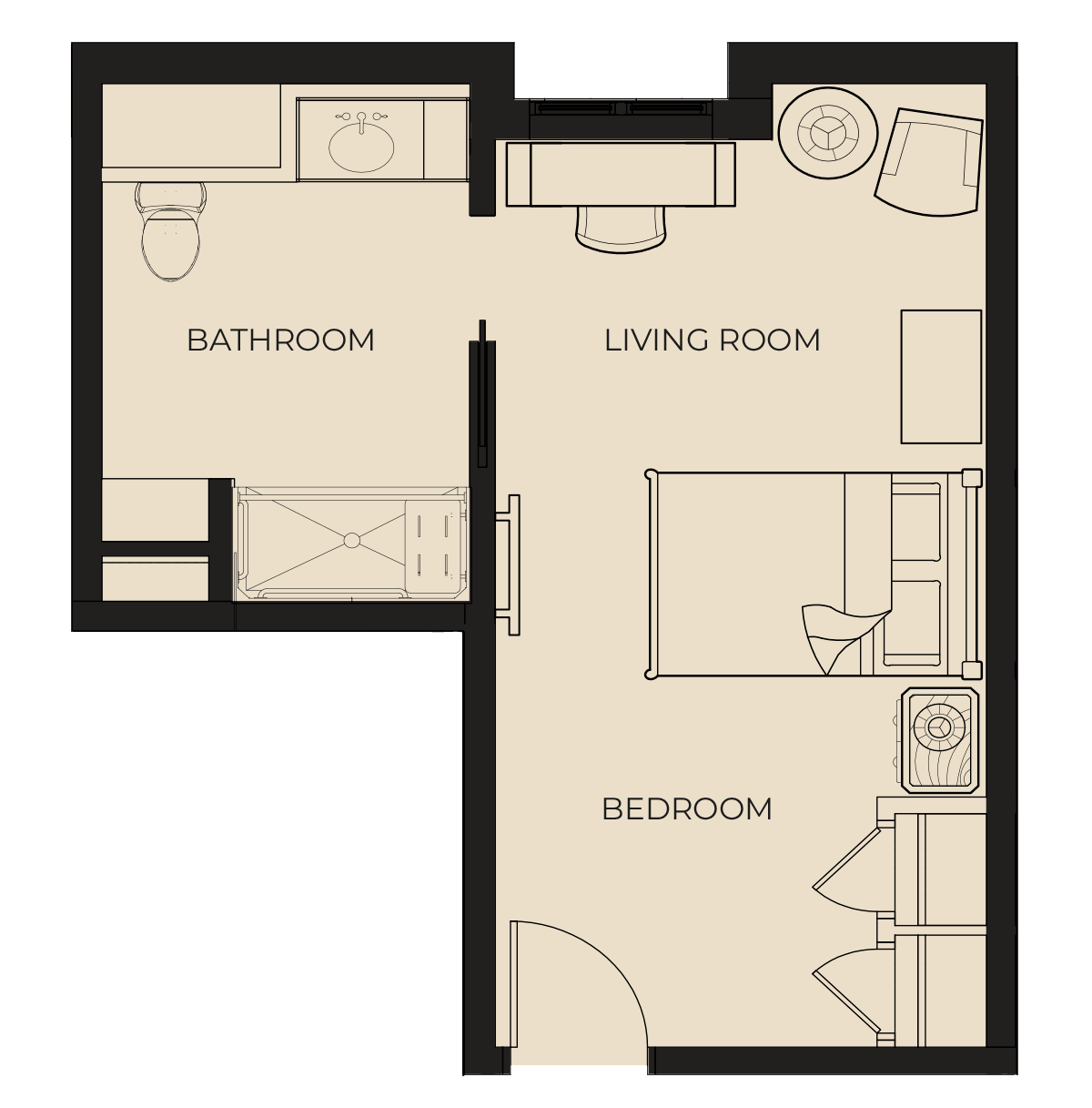 Memory Care Floor Plan