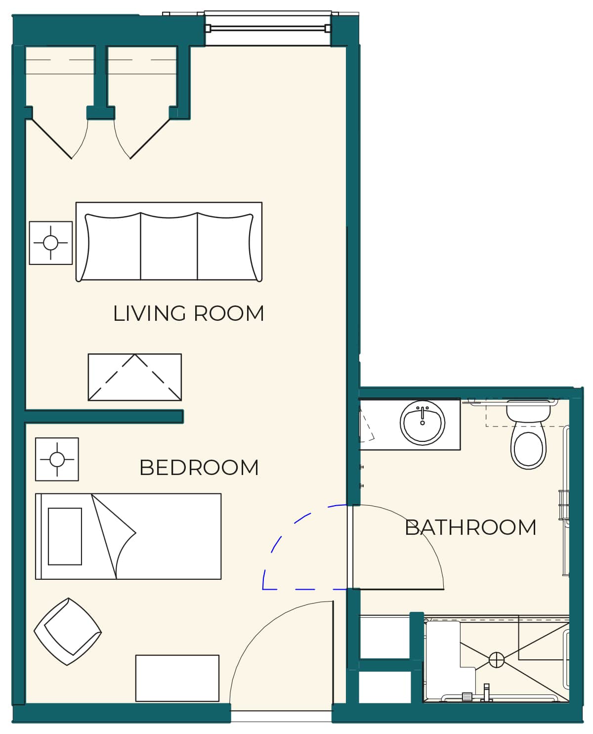 Memory Care Floor Plan