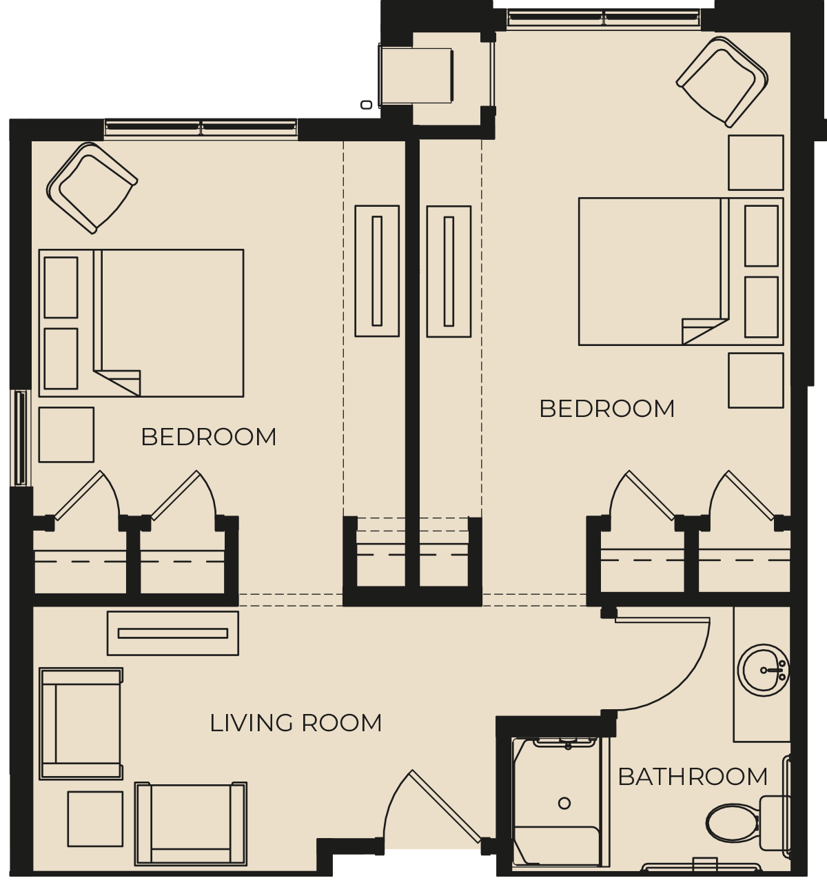 Memory Care Floor Plan