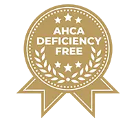 AHCA Deficiency Free