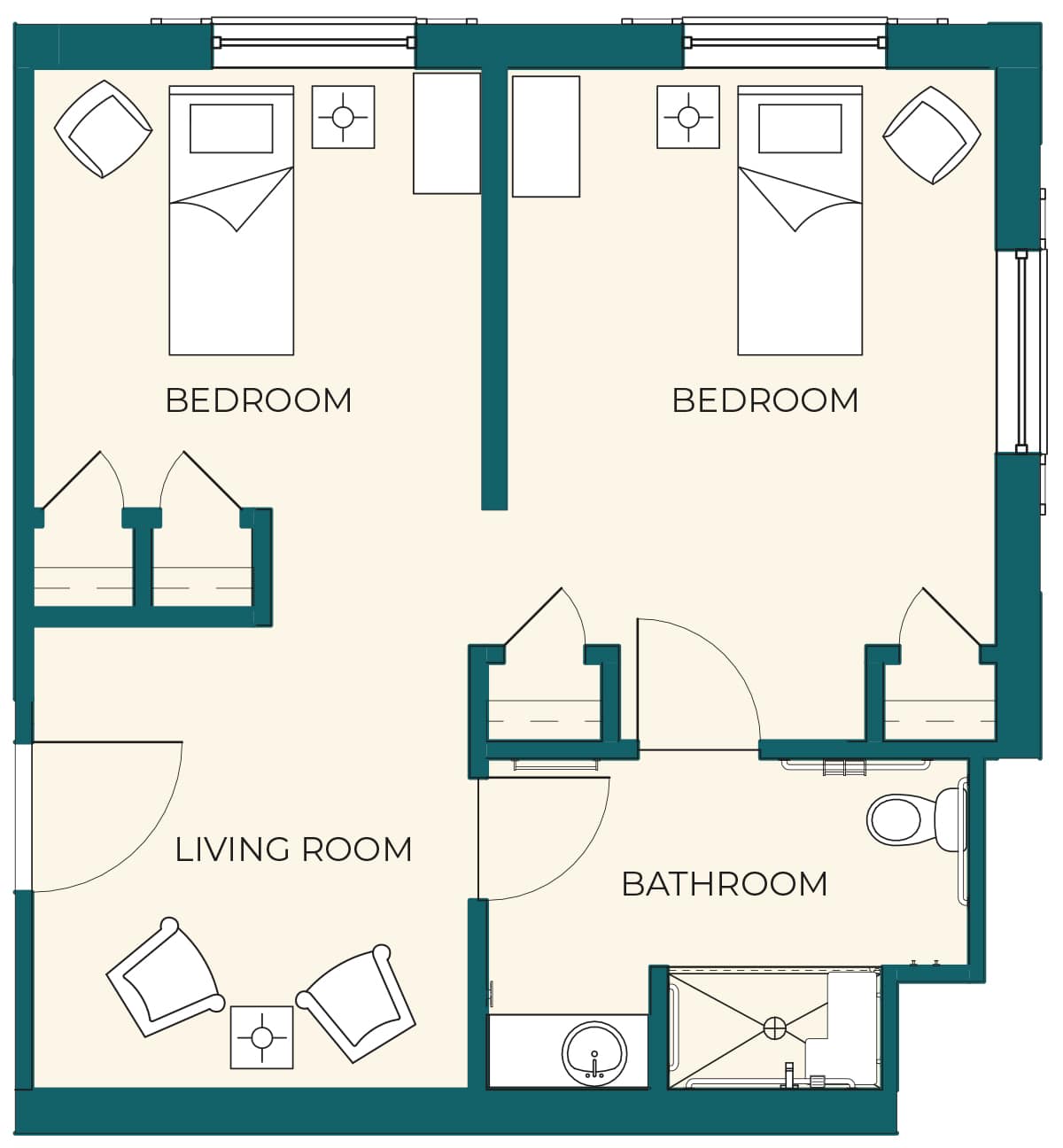 Memory Care Floor Plan