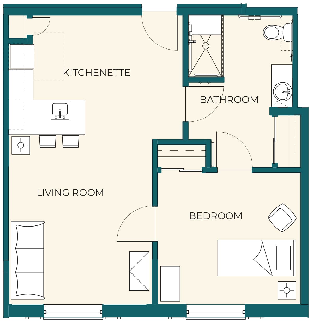 Assisted Living Floor Plan