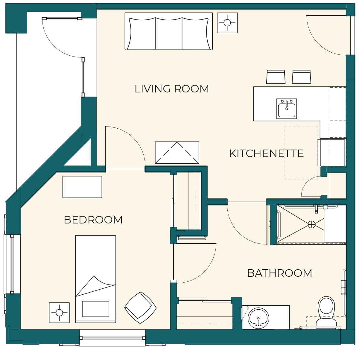 Assisted Living Floor Plan