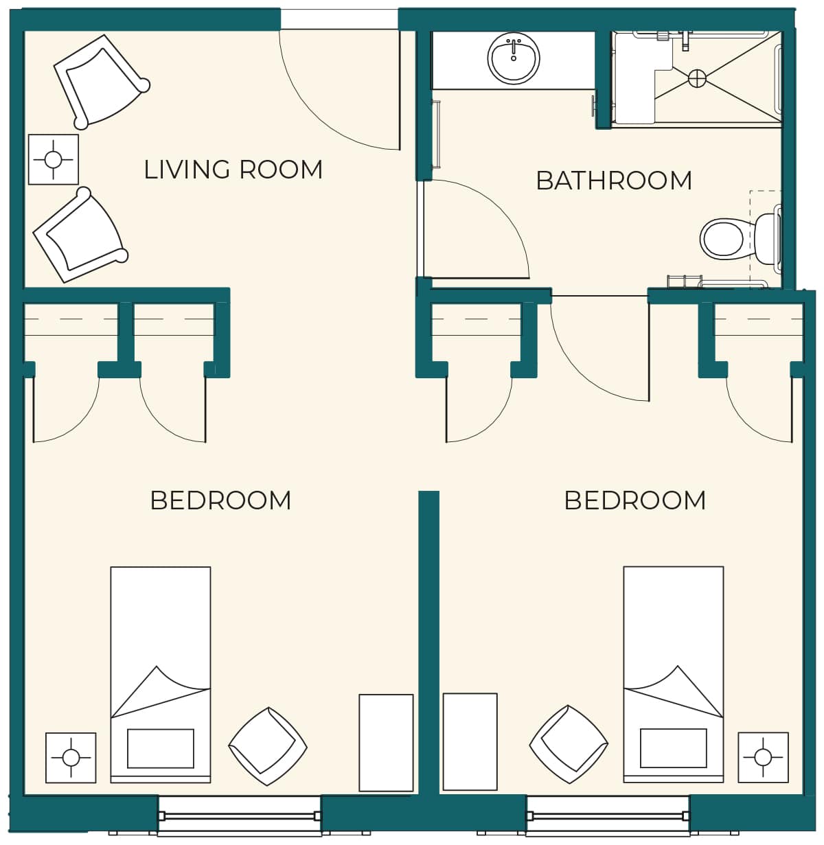 Memory Care Floor Plan