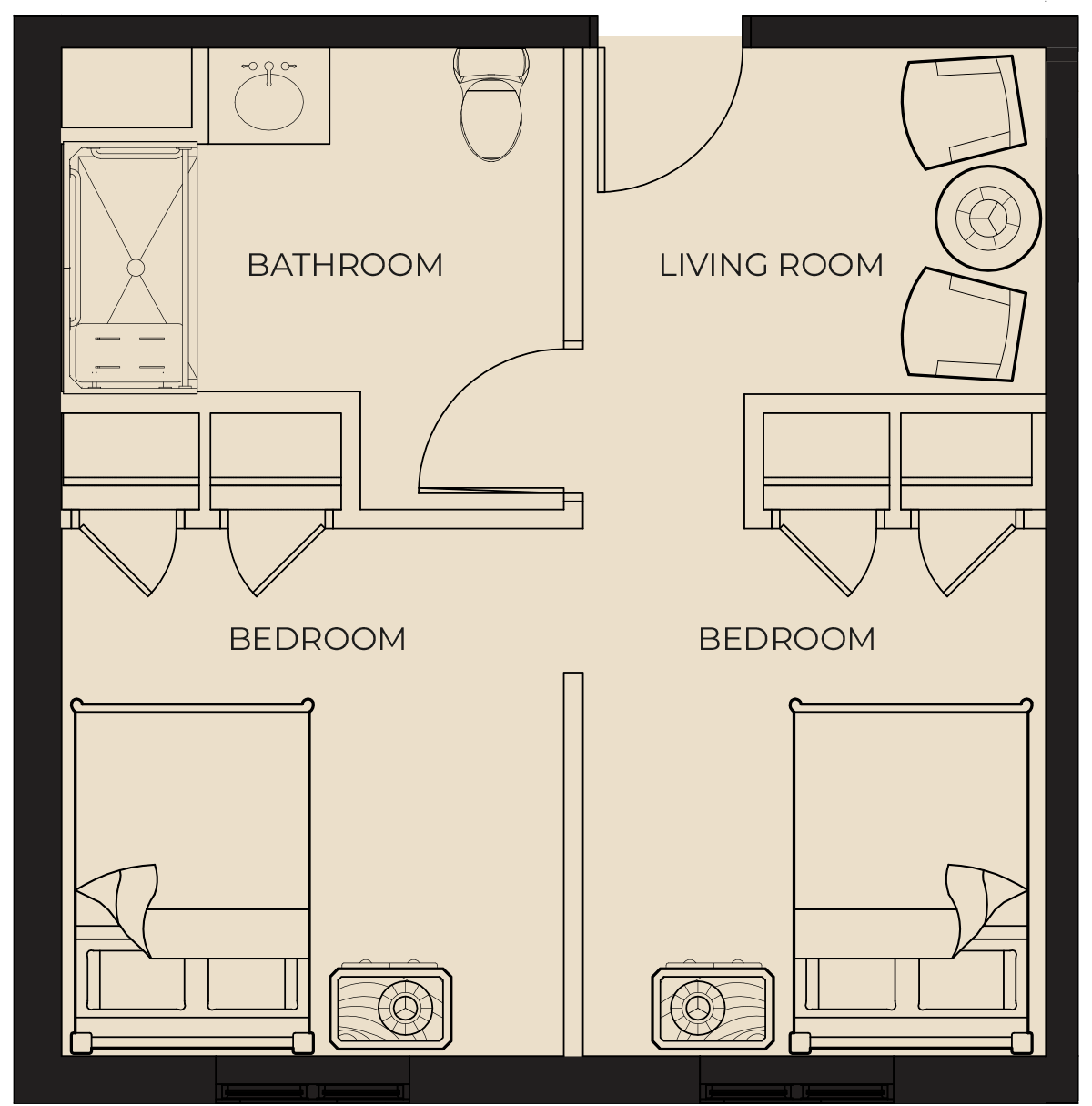 Memory Care Floor Plan